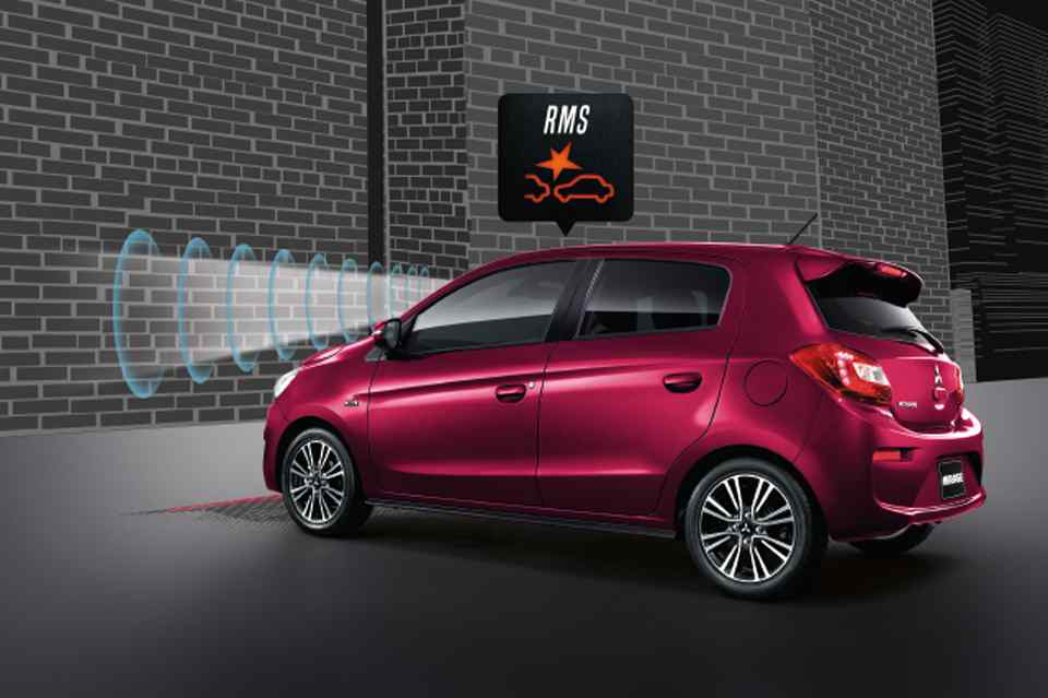 2018 Mitsubishi Mirage gets high tech anti-SUA features in Thailand
