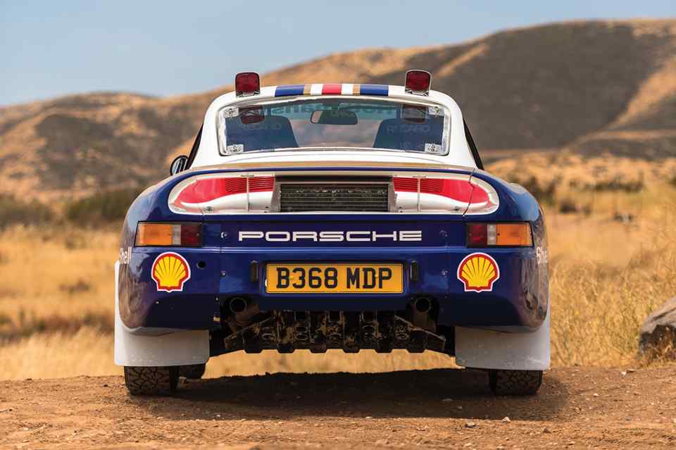 Rare Porsche 959 Paris-Dakar rally prototype to be auctioned