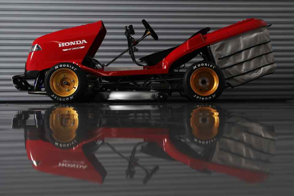 Making the cut: Honda's speedy Mean Mower wants to do 240km/h
