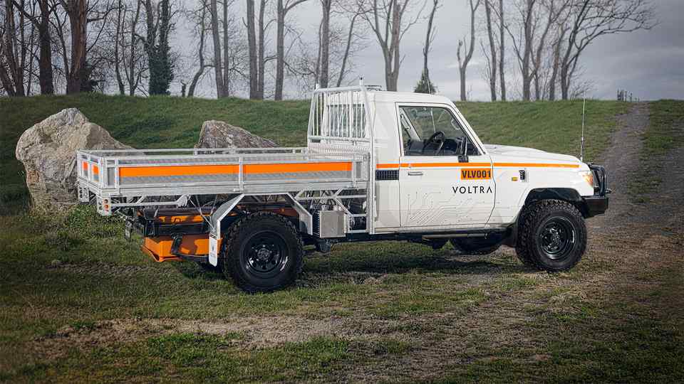 Pure electric Toyota Land Cruiser can still go off-road