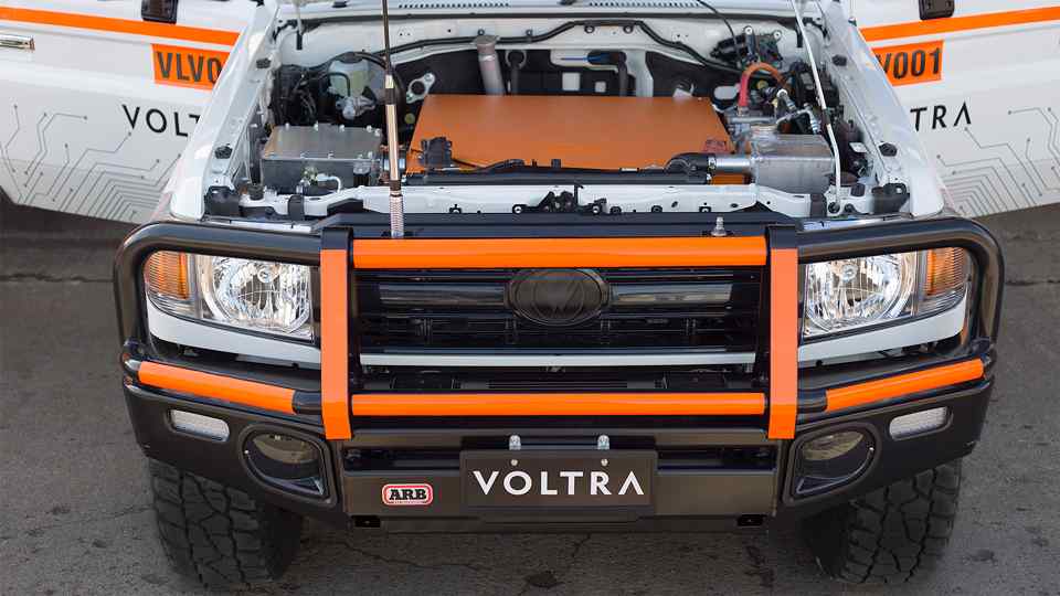 Pure electric Toyota Land Cruiser can still go off-road