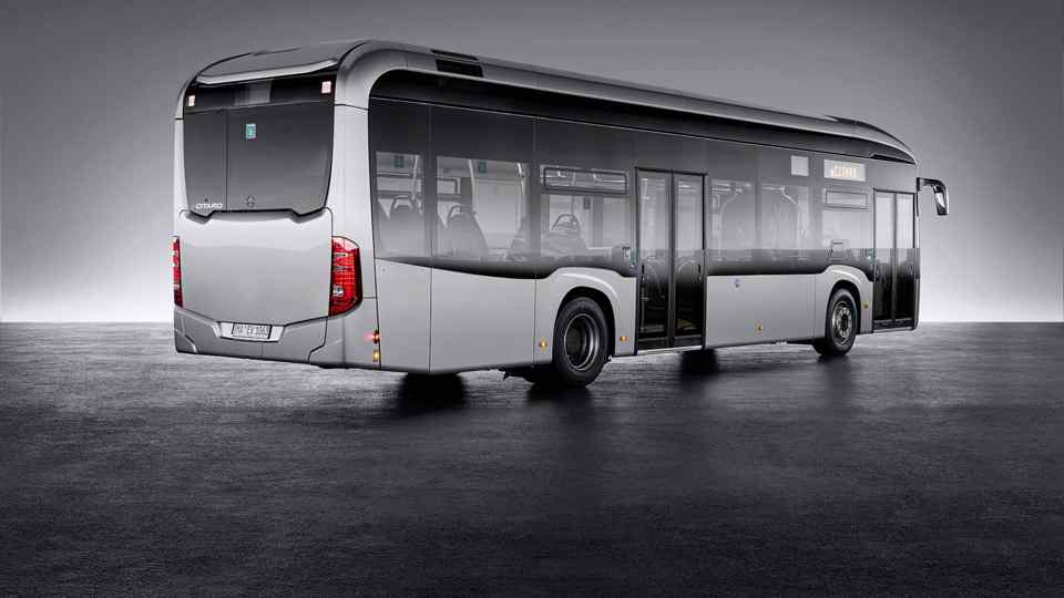 Mercedes-Benz now offers electric power for the Citaro bus
