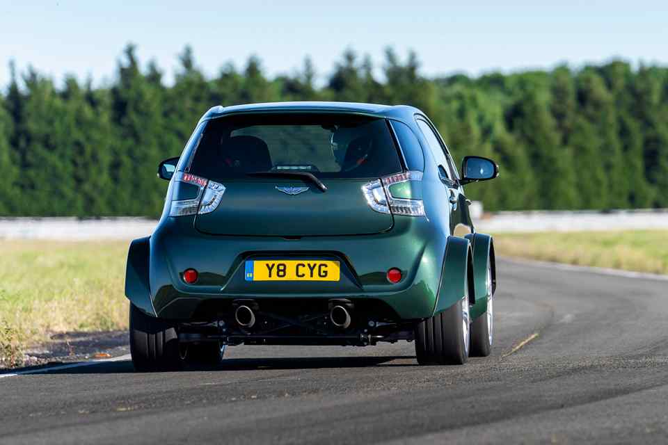 Aston Martin Creates One-off V8-Powered Cygnet