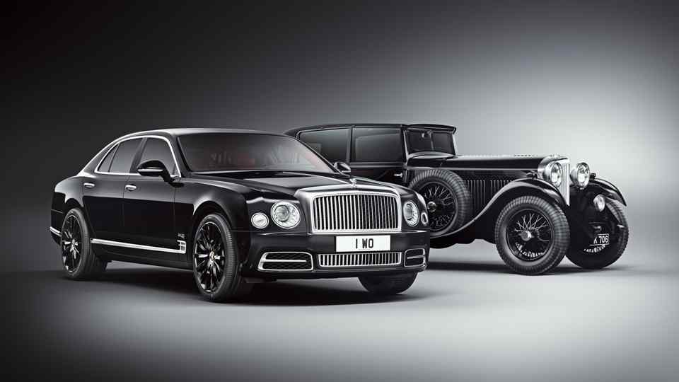Bentley marks 100 years with special edition Mulsanne