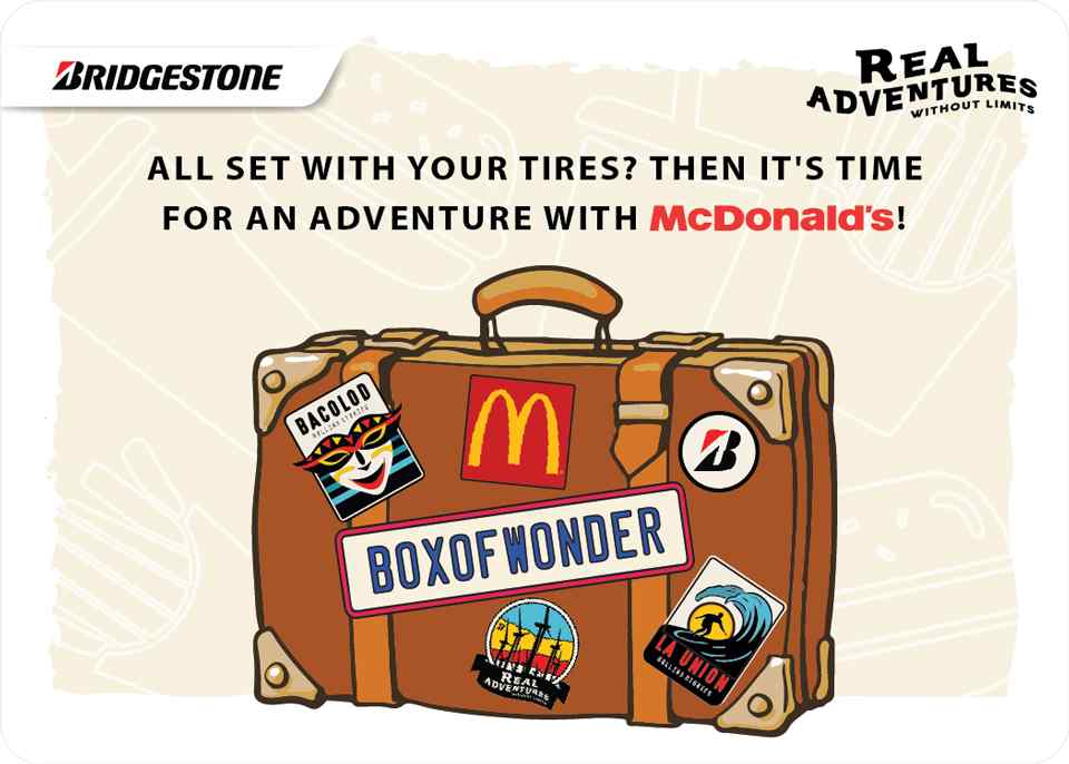 Get free McDo meals with Bridgestone's latest promo