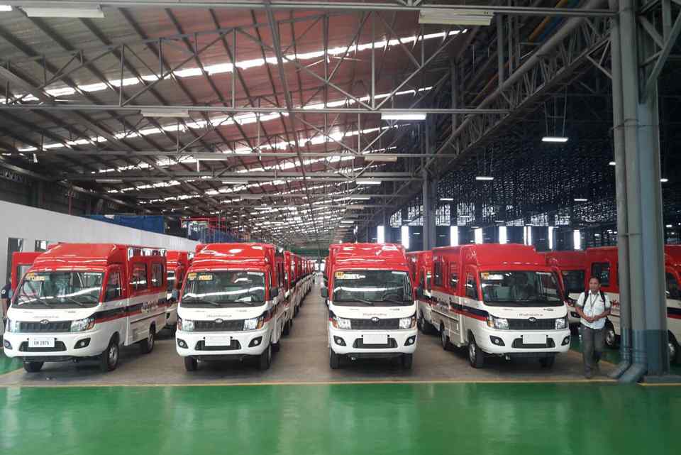 First batch of modern public utility vehicles rolled out by DOTr