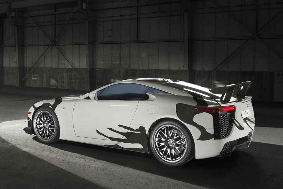 LFA Art Car marks 10 years of Lexus F Performance