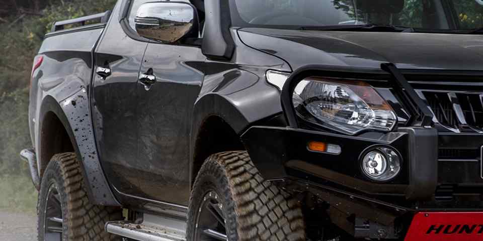 Mitsubishi Strada Huntaway II is an off-road rig straight from the factory