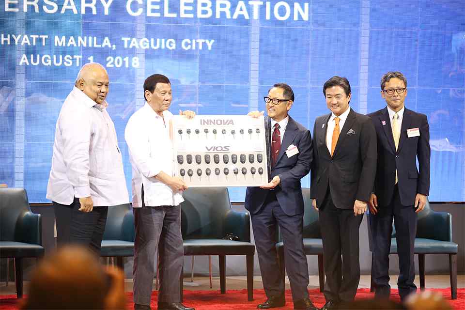 Toyota celebrates 30 years in the Philippines