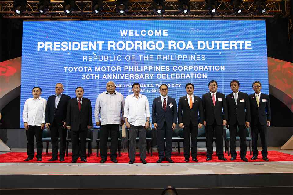 Toyota celebrates 30 years in the Philippines