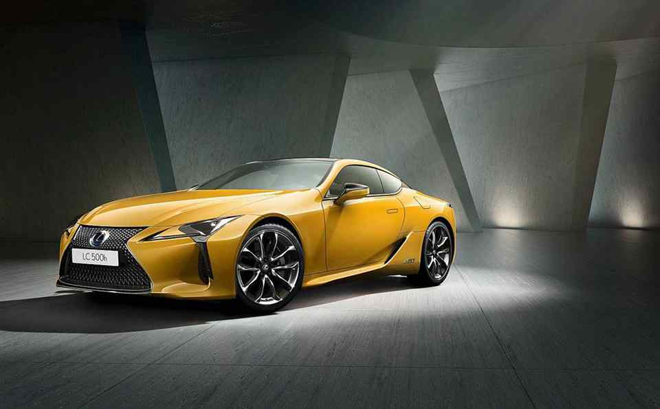 Lexus LC Yellow Edition