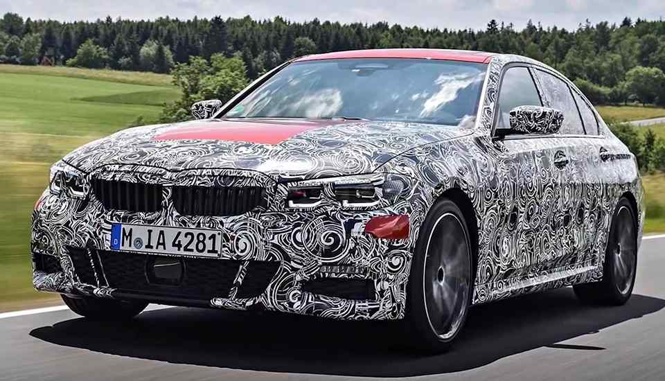 'Official spy shots' of next-gen BMW 3 Series leak out
