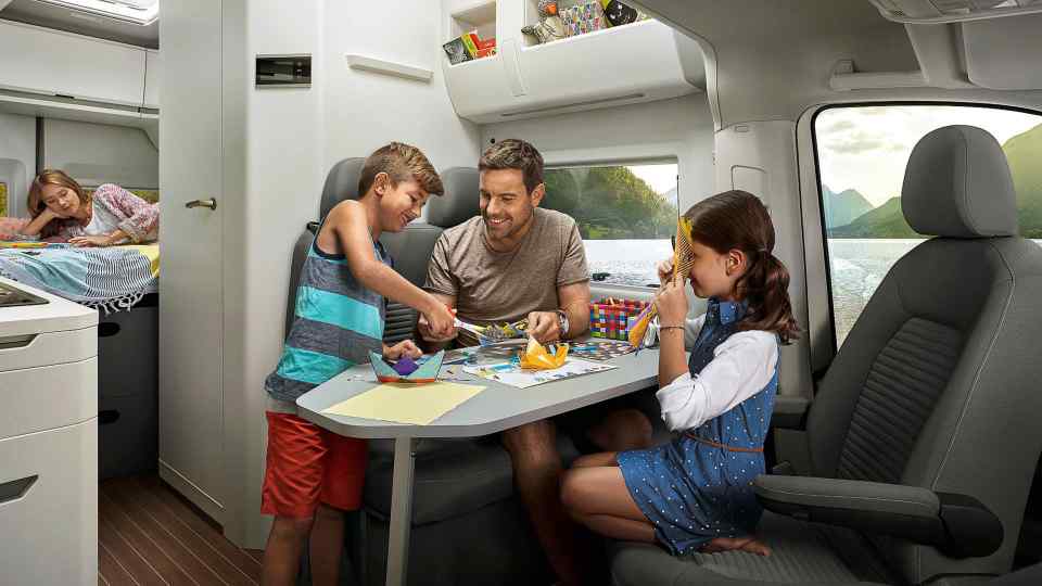 Go camping in style with the Volkswagen Grand California