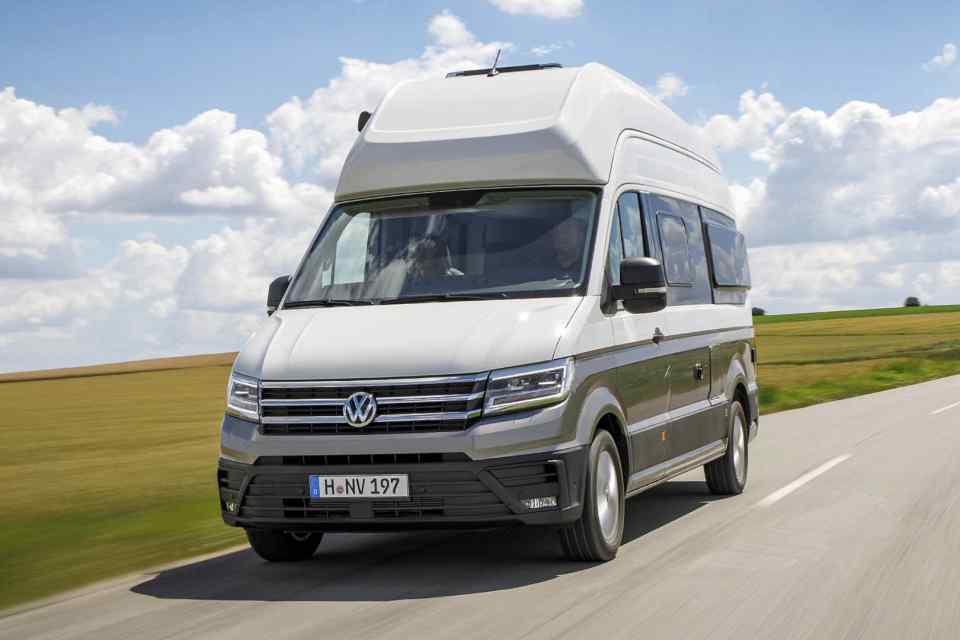 Go camping in style with the Volkswagen Grand California