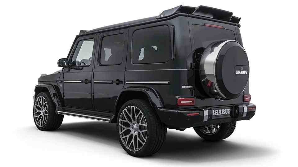 Brabus gives Mercedes G-Class a 500 horsepower boost
