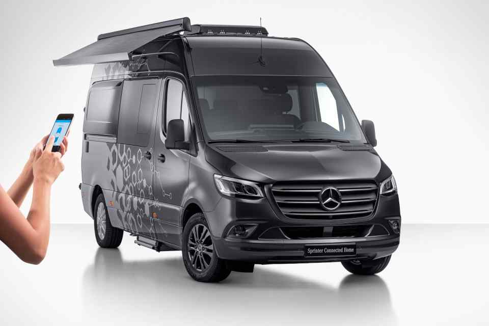 Glamp in style with the Mercedes-Benz Concept Sprinter