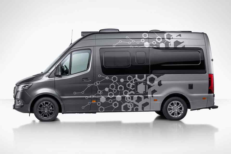 Glamp in style with the Mercedes-Benz Concept Sprinter