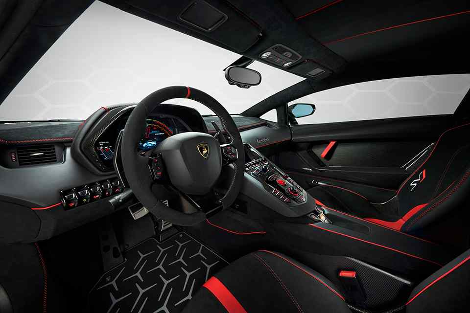 The Aventador SVJ packs Lamborghini's most powerful V12 yet