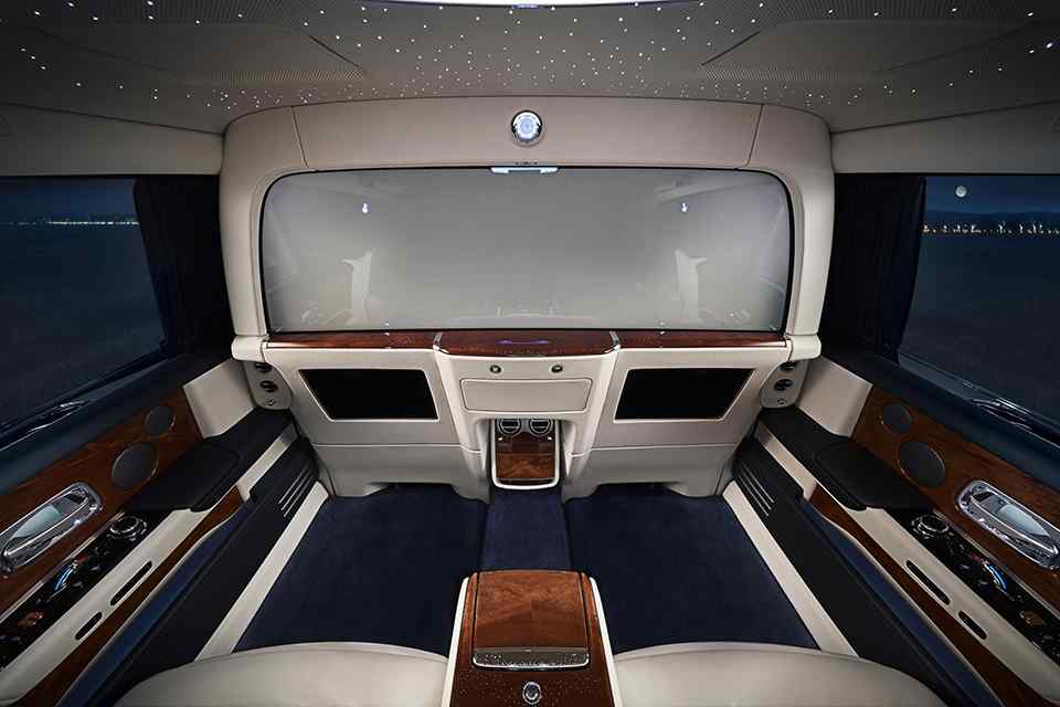 Enjoy complete privacy with the Rolls-Royce Privacy Suite