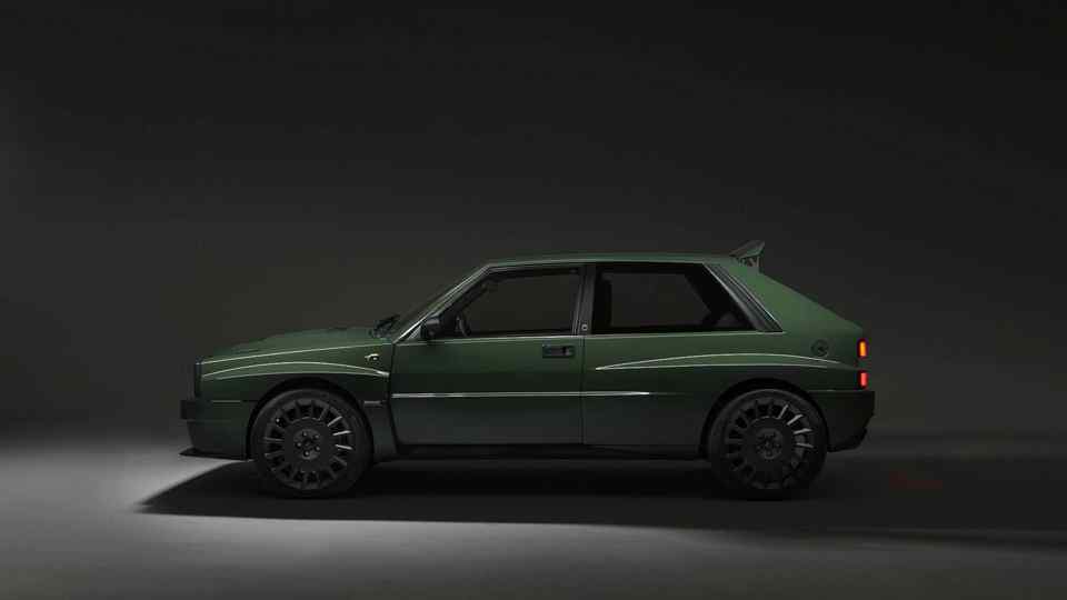 Automobili Amo's Lancia Delta Futurista is a modern-day Integrale