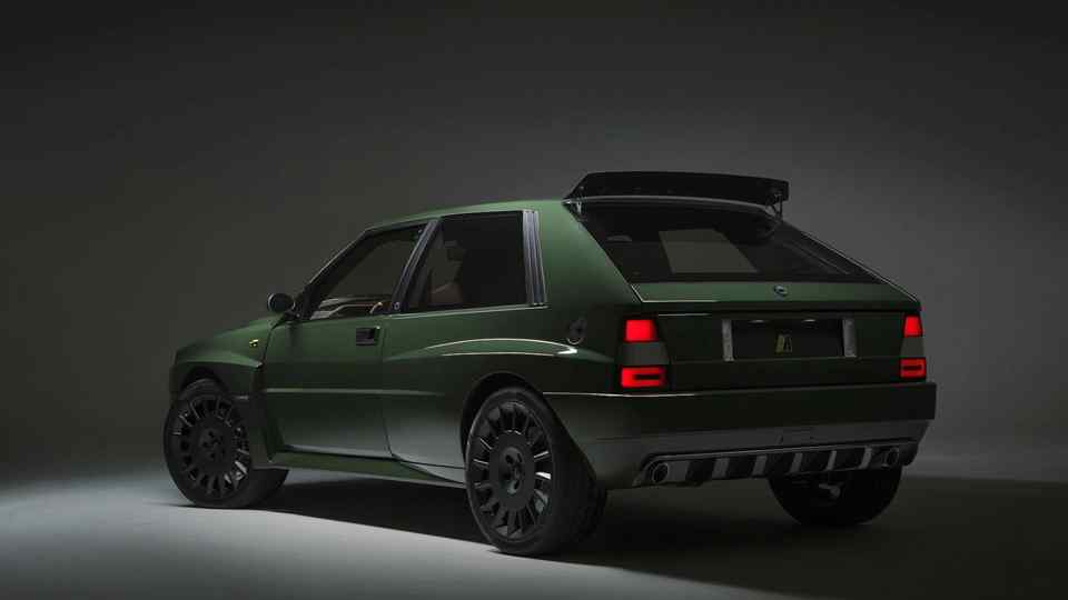 Automobili Amo's Lancia Delta Futurista is a modern-day Integrale