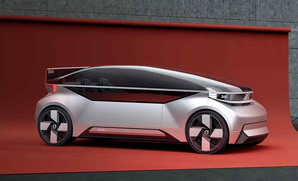 Work, play or rest in Volvo's new self-driving concept