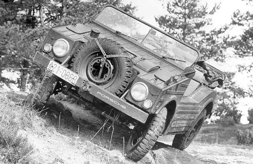  Did you know that Porsche made a military-style 4x4 jeep?