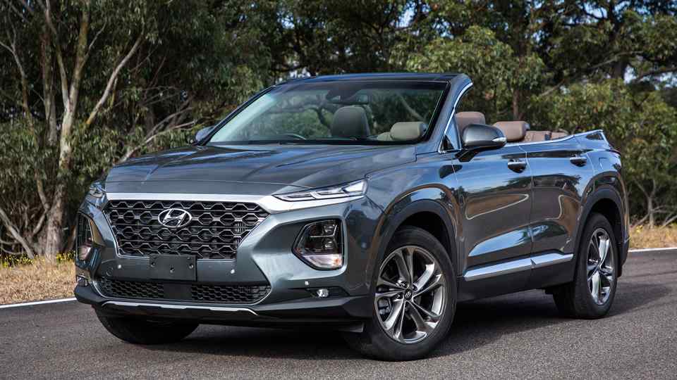 This topless Hyundai Santa Fe is the strangest thing you'll see today