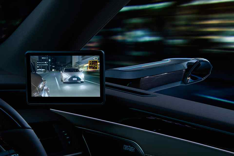 Lexus wants drivers to see out better with digital side mirrors