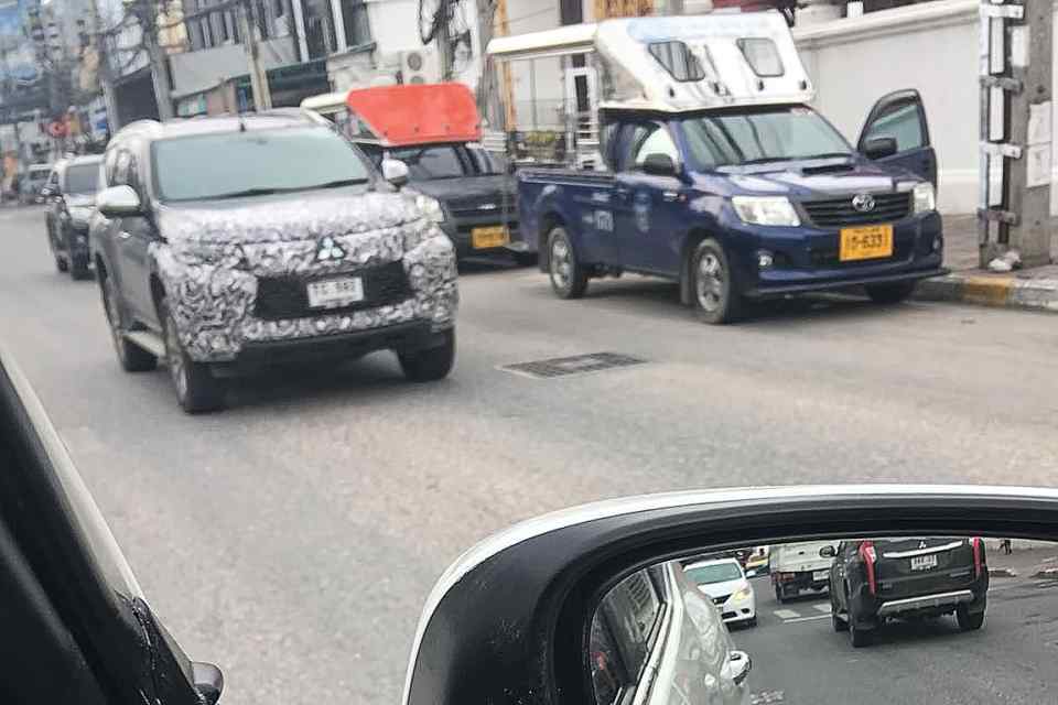 Montero Sport Spied