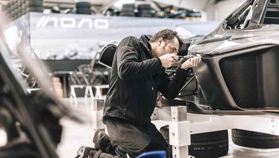 Supercar company to start developing use of lighter, stronger carbon fiber