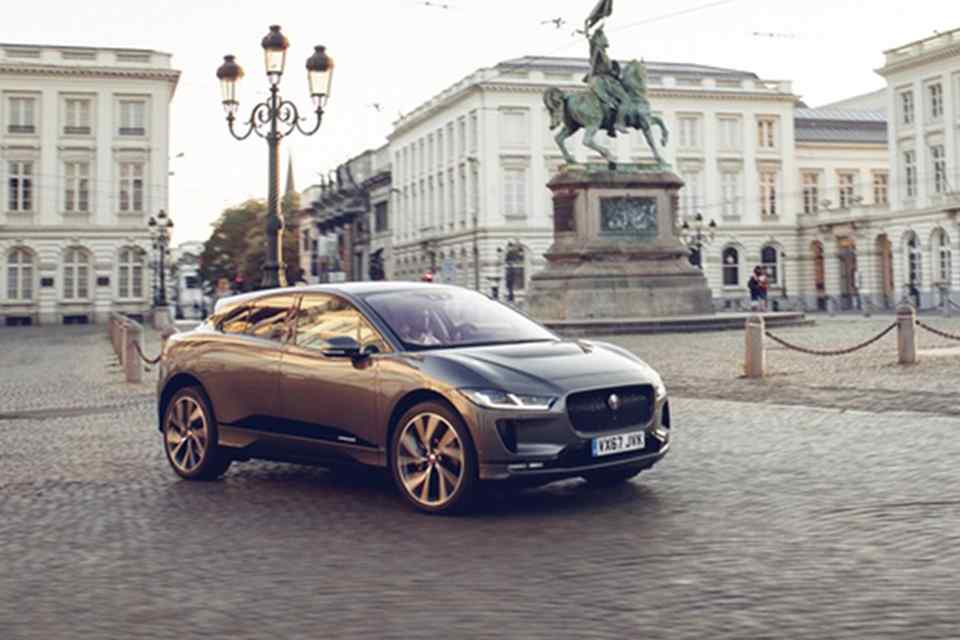 Jaguar I-Pace travels from London to Belgium in a single charge