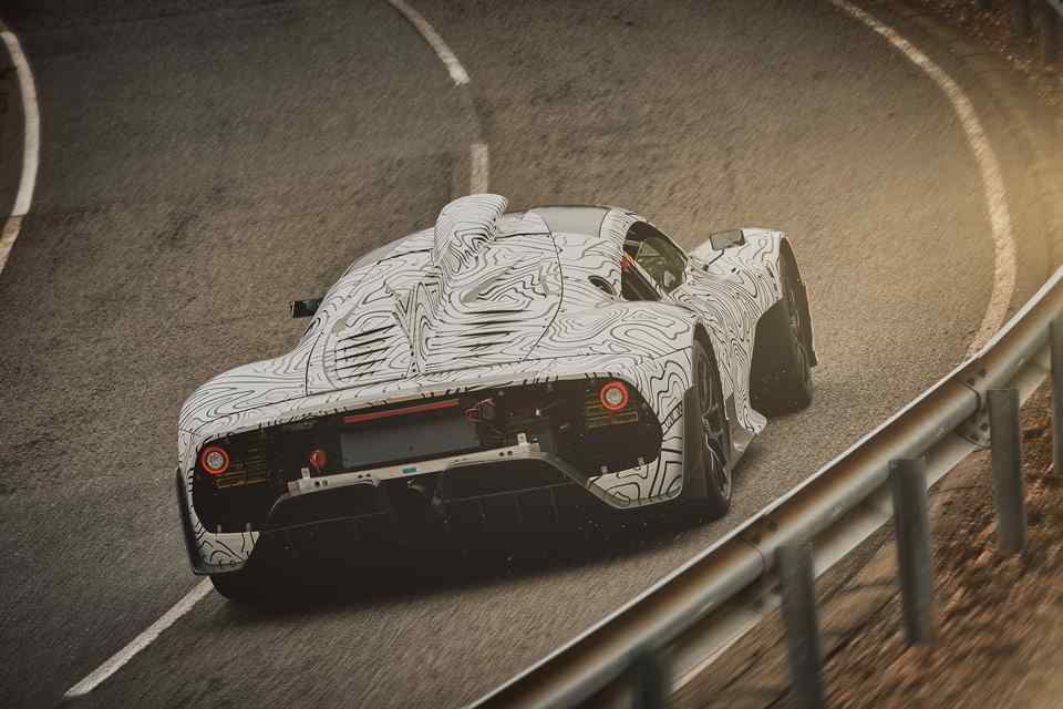 Mercedes-AMG is road testing their Project One supercar