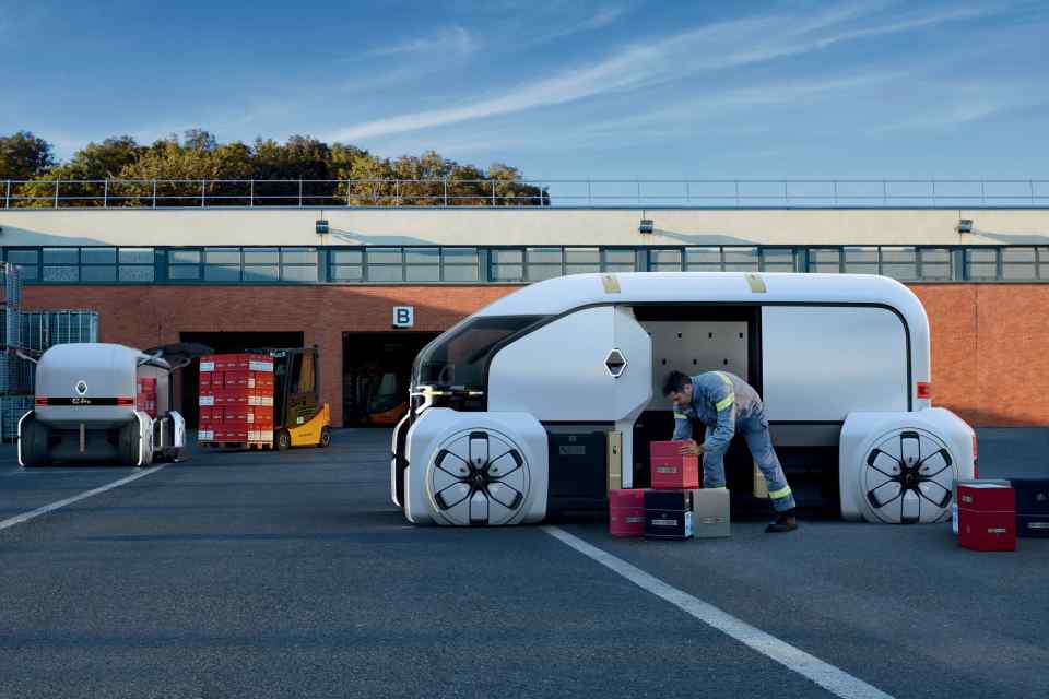 Renault's 'Robo-vans' want to make deliveries as fast as possible