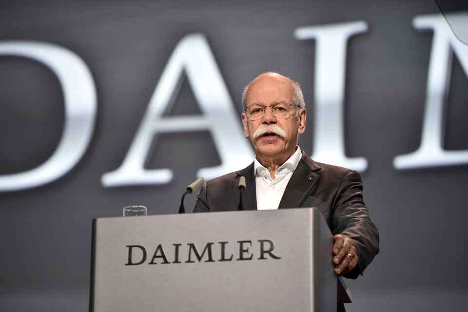 Dieter Zetsche steps down as head of Mercedes-Benz Cars