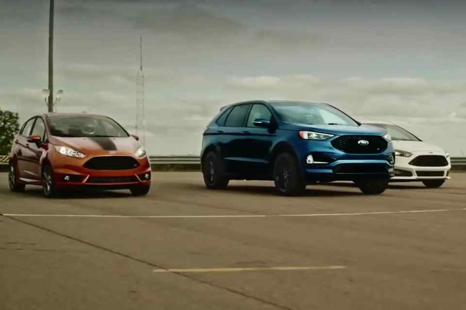 Ford says the Edge ST can rocket you to 100 km/h in 6 seconds