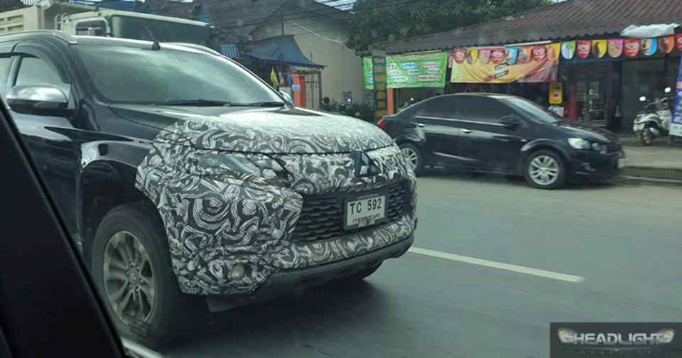 It looks like Mitsubishi won't change rear of 2019 Montero Sport