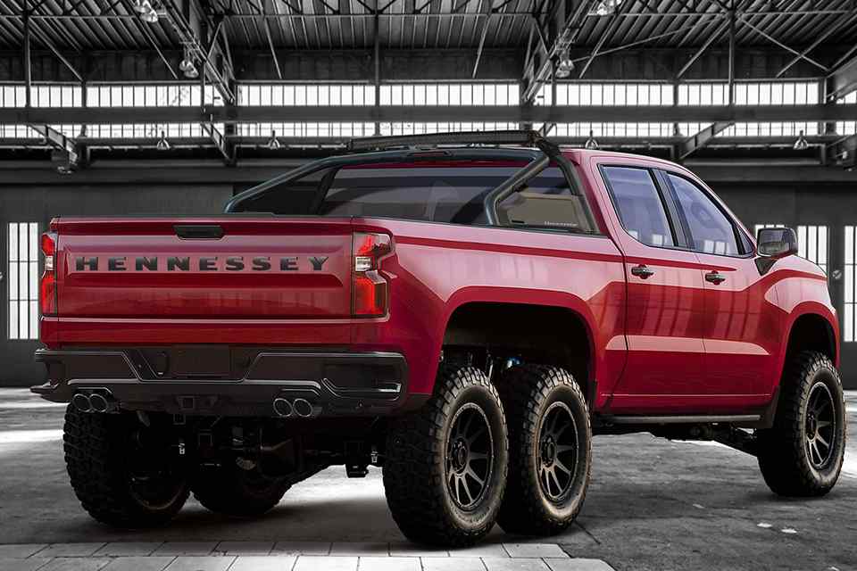 Hennessey builds a mean 6x6 Silverado with the Goliath