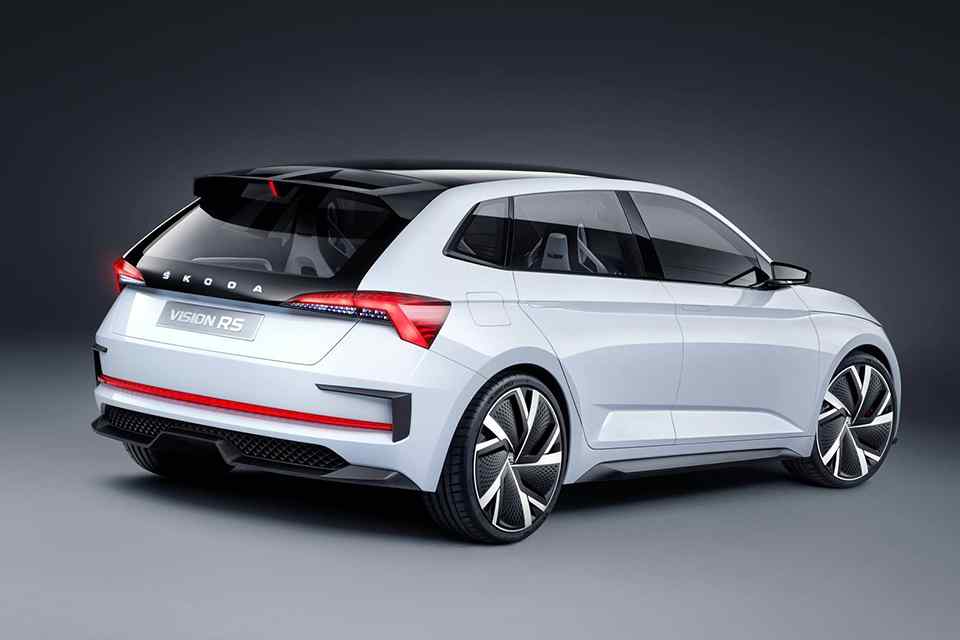 Skoda Vision RS Concept delivers hot hatch power with hybrid tech