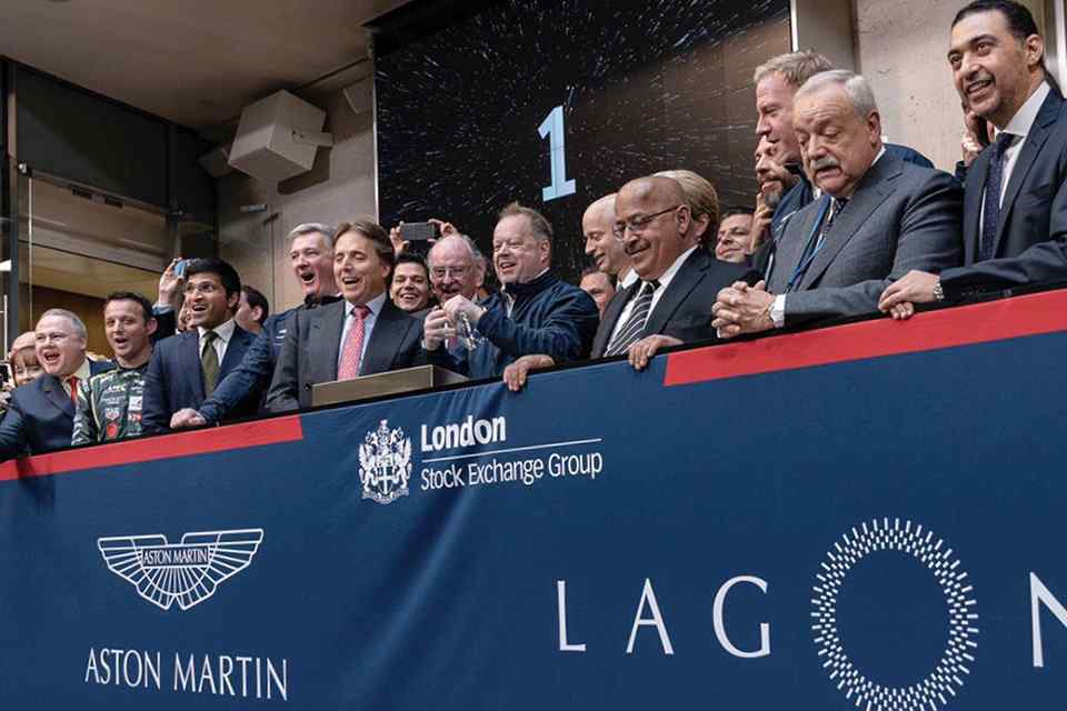 Aston Martin goes public