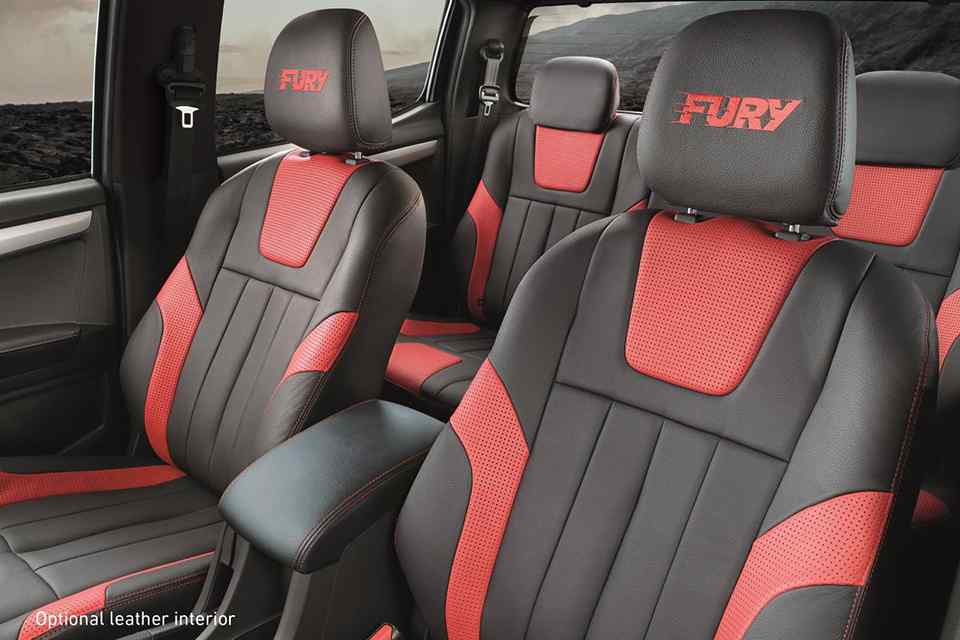 Special edition Isuzu D-Max Fury is all fired up