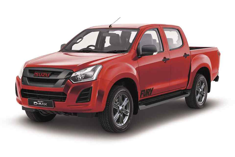 Special edition Isuzu D-Max Fury is all fired up