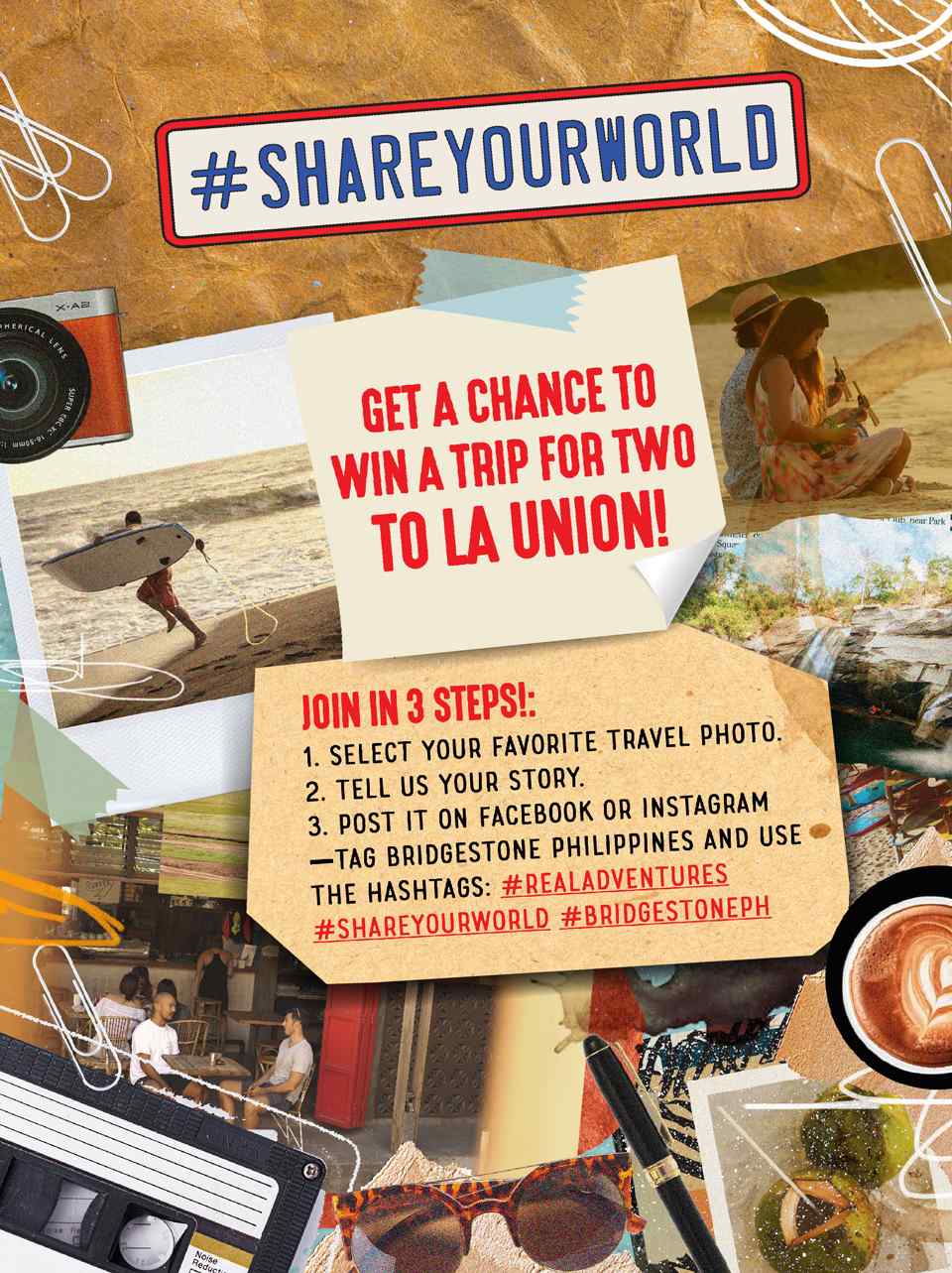 Get a chance to win trip to La Union with Bridgestone PH's latest promo