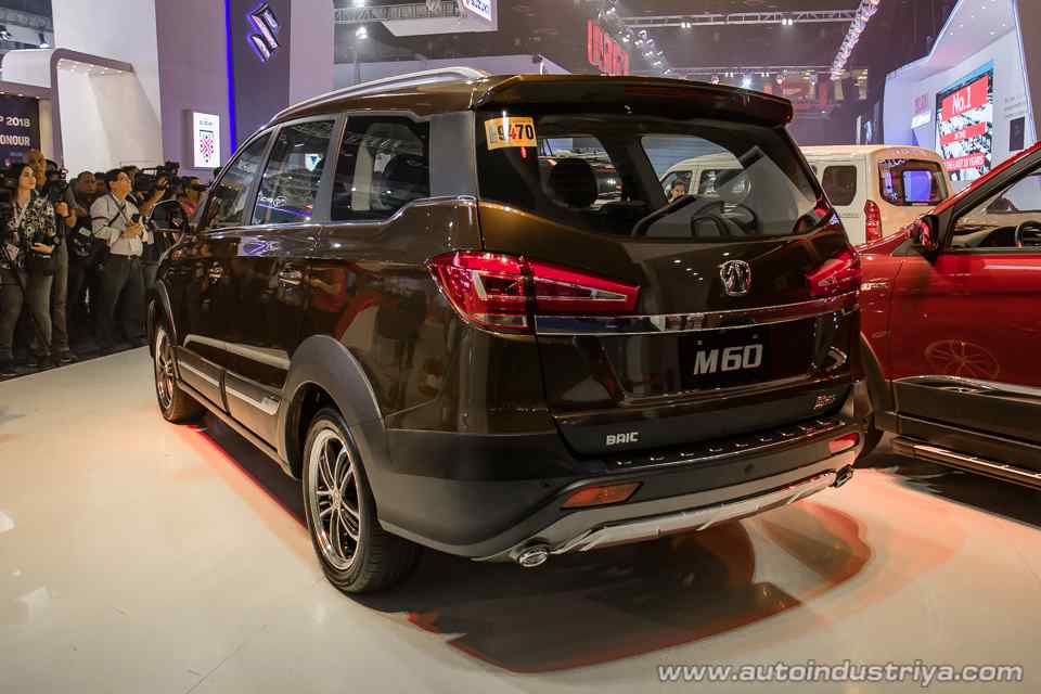 PIMS 2018: BAIC M60 blends premium MPV with rugged styling