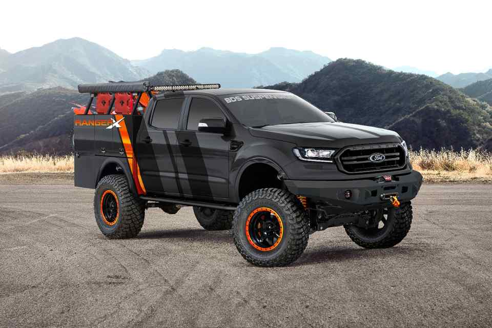 These custom SEMA Ford Rangers will give LTO a headache