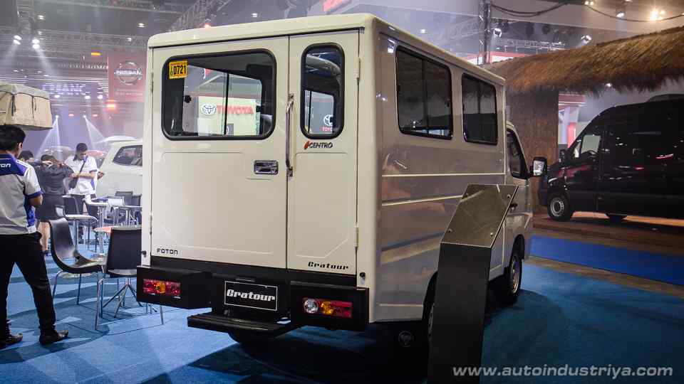 PIMS 2018: Foton Gratour MPV and LCV