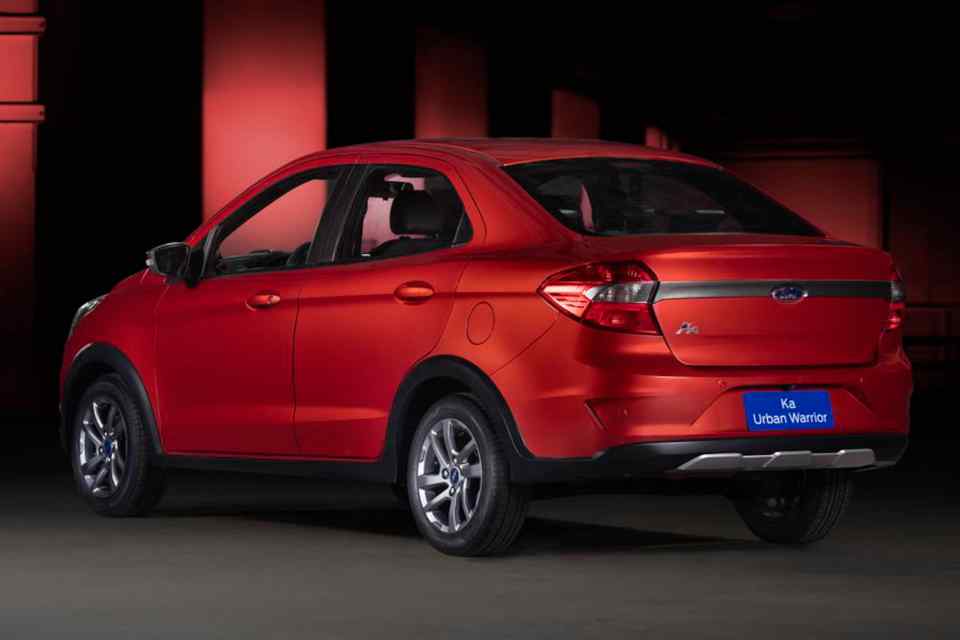 Fancy a sedan on stilts? The Ford Ka Urban Warrior is for you