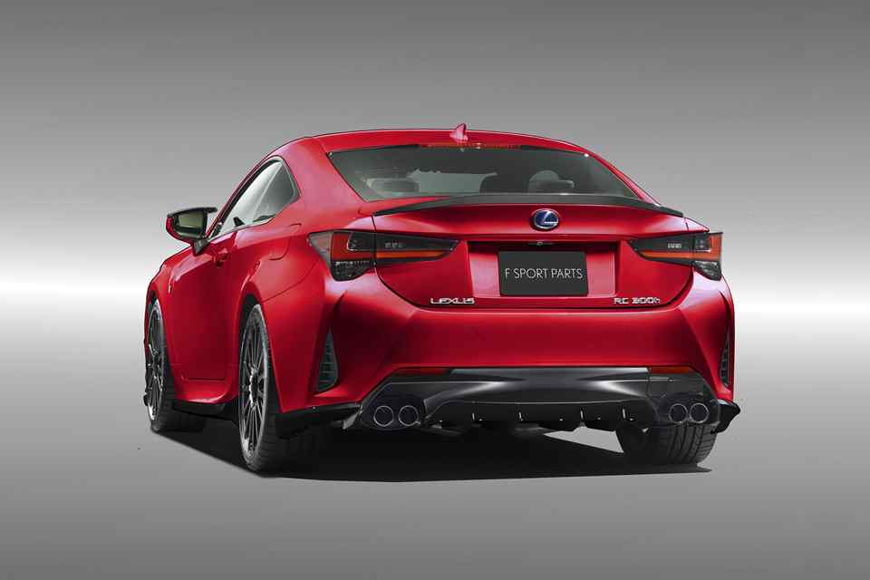 TRD gives the Lexus RC more F Sport goodies 