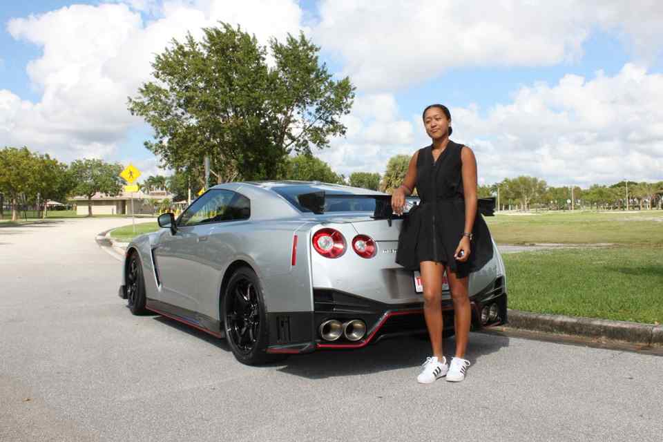 Grand Slam champion Naomi Osaka now drives a GT-R NISMO