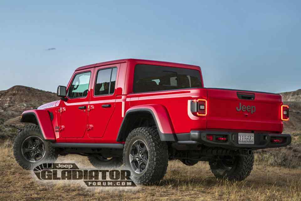 Jeep Gladiator leak